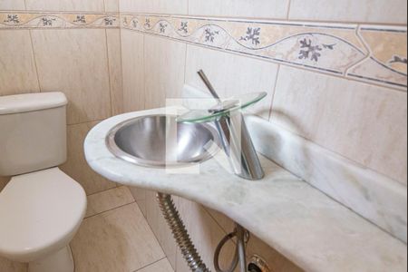 Lavabo de apartamento para alugar com 3 quartos, 160m² em Campestre, Santo André