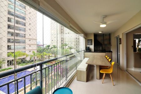 Varanda Gourmet de apartamento à venda com 3 quartos, 147m² em Centro, São Bernardo do Campo