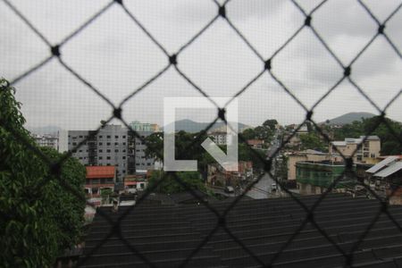 Sala - Vista de apartamento à venda com 2 quartos, 84m² em Taquara, Rio de Janeiro