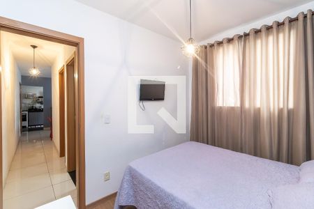 Quarto 1 de apartamento para alugar com 2 quartos, 48m² em Conjunto Helena Antipoff, Belo Horizonte