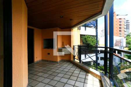 Varanda Gourmet de apartamento à venda com 4 quartos, 205m² em Vila Andrade, São Paulo