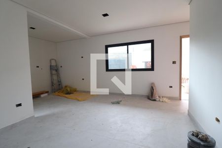 Sala de casa à venda com 3 quartos, 83m² em Vila Scarpelli, Santo André