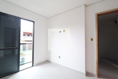 Quarto 1 suíte de casa à venda com 3 quartos, 83m² em Vila Scarpelli, Santo André