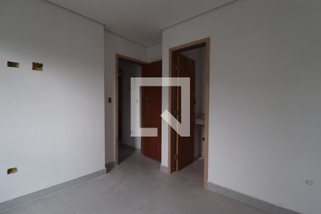 Quarto 1 suíte de casa à venda com 3 quartos, 83m² em Vila Scarpelli, Santo André