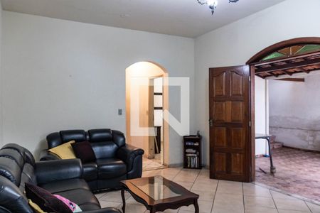 Casa 1 - Sala de casa à venda com 3 quartos, 350m² em Jardim America, Belo Horizonte