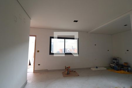 Sala de casa à venda com 3 quartos, 83m² em Vila Scarpelli, Santo André