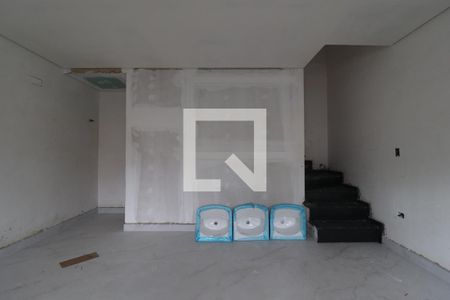 Sala de casa à venda com 3 quartos, 90m² em Vila Scarpelli, Santo André