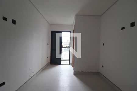 Quarto 1 suíte de casa à venda com 3 quartos, 90m² em Vila Scarpelli, Santo André