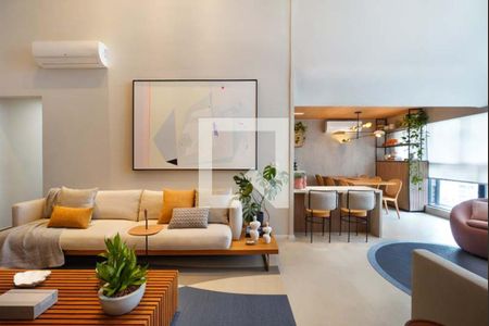 Sala de apartamento para alugar com 3 quartos, 114m² em Vila Olímpia, São Paulo