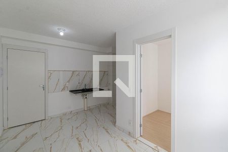 Sala/Cozinha/Área de Serviço  de apartamento para alugar com 2 quartos, 36m² em Cidade Nova São Miguel, São Paulo