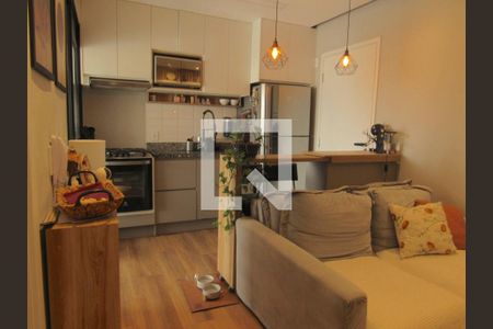 Cozinha - Sala de apartamento à venda com 2 quartos, 42m² em Km 18, Osasco
