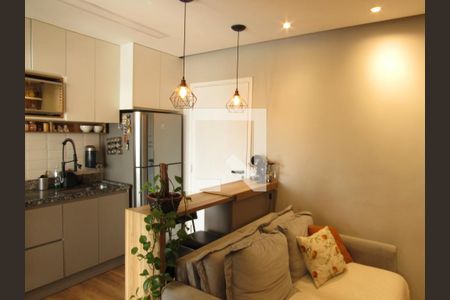 Cozinha - Sala de apartamento à venda com 2 quartos, 42m² em Km 18, Osasco