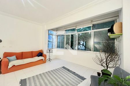 Sala de apartamento à venda com 3 quartos, 115m² em Jardim Botânico, Rio de Janeiro