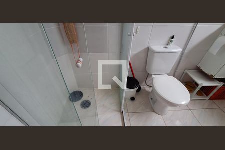 Banheiro Social  de apartamento à venda com 1 quarto, 57m² em Vila Helena, São Bernardo do Campo