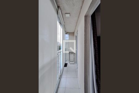 Varanda da Sala de apartamento à venda com 1 quarto, 28m² em Mooca, São Paulo