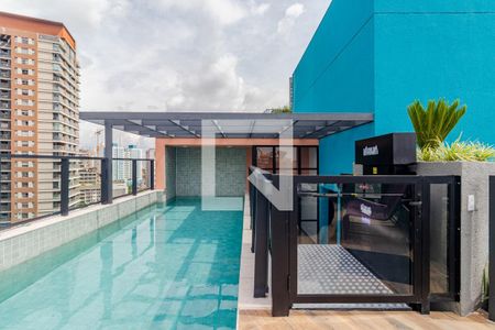 Área comum - Piscina de kitnet/studio para alugar com 1 quarto, 25m² em Sumarezinho, São Paulo