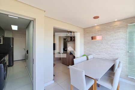 Varanda da Sala de apartamento para alugar com 2 quartos, 63m² em Jardim Paramount, São Bernardo do Campo