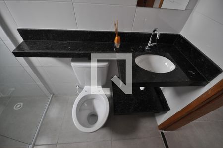 Banheiro de apartamento para alugar com 1 quarto, 33m² em Vila Maria Alta, São Paulo