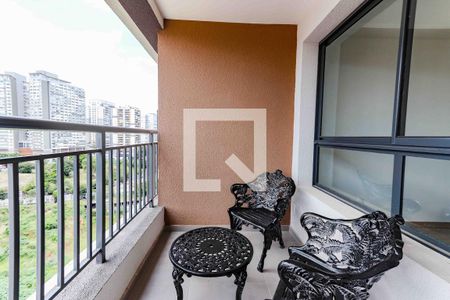 Varanda de apartamento à venda com 1 quarto, 36m² em Butantã, São Paulo