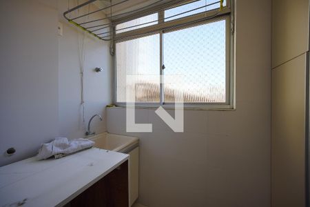Cozinha e Área de Serviço de apartamento para alugar com 3 quartos, 102m² em Coqueiros, Florianópolis