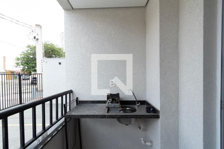 Varanda Sala  de apartamento para alugar com 2 quartos, 60m² em Jardim Prestes de Barros, Sorocaba