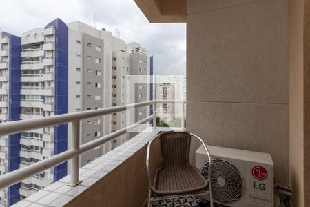 Varanda de apartamento para alugar com 1 quarto, 45m² em Brooklin, São Paulo