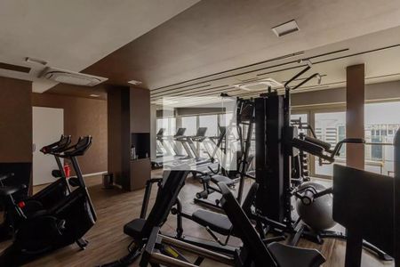 Área comum - Academia de kitnet/studio à venda com 1 quarto, 27m² em Indianópolis, São Paulo