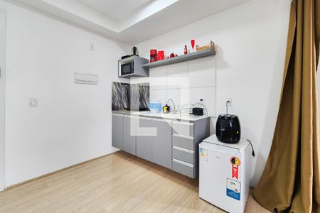 Cozinha  de kitnet/studio para alugar com 1 quarto, 32m² em Santo Cristo, Rio de Janeiro