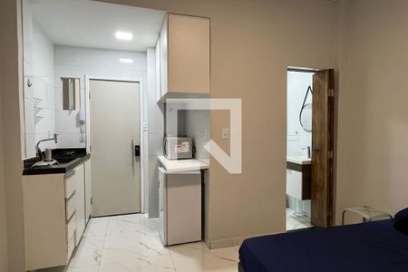 Studio de apartamento para alugar com 1 quarto, 30m² em Embaré, Santos