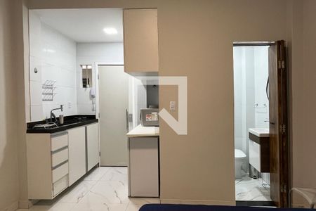 Studio de apartamento para alugar com 1 quarto, 30m² em Embaré, Santos