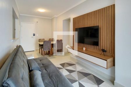 Sala de apartamento para alugar com 2 quartos, 53m² em Real, Praia Grande