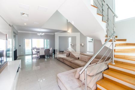 Sala de casa de condomínio para alugar com 4 quartos, 320m² em Residencial Onze (alphaville), Santana de Parnaíba