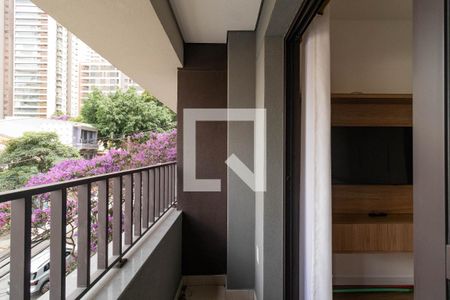 Varanda de kitnet/studio para alugar com 1 quarto, 22m² em Perdizes, São Paulo