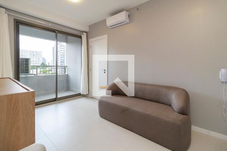 Sala de apartamento para alugar com 2 quartos, 32m² em Campo Belo, São Paulo