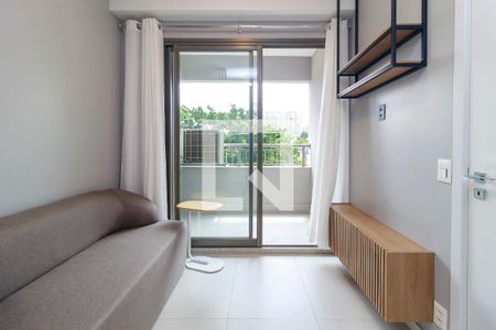 Sala de kitnet/studio para alugar com 1 quarto, 42m² em Campo Belo, São Paulo