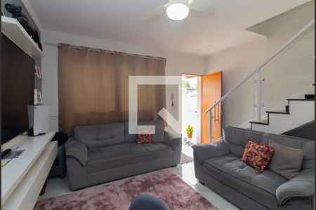 Sala de casa de condomínio para alugar com 2 quartos, 52m² em Vila Cosmopolita, São Paulo