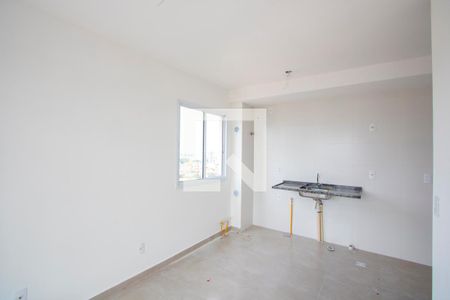 Sala/Cozinha de apartamento para alugar com 2 quartos, 41m² em Vila Eldizia, Santo André