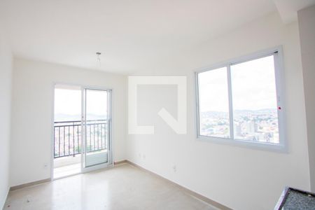 Sala/Cozinha de apartamento para alugar com 2 quartos, 41m² em Vila Eldizia, Santo André