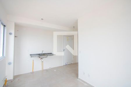 Sala/Cozinha de apartamento para alugar com 2 quartos, 41m² em Vila Eldizia, Santo André