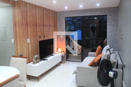 Sala de apartamento para alugar com 2 quartos, 74m² em Santa Maria, São Caetano do Sul