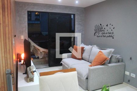 Sala de apartamento para alugar com 2 quartos, 74m² em Santa Maria, São Caetano do Sul
