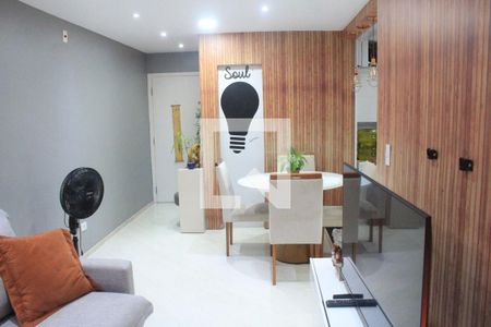 Sala de apartamento para alugar com 2 quartos, 74m² em Santa Maria, São Caetano do Sul