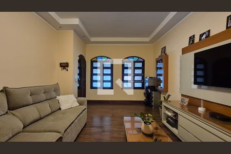 Sala de casa à venda com 3 quartos, 193m² em Vila Linda, Santo André