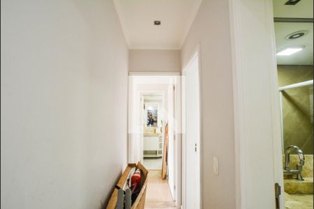 Corredor de apartamento à venda com 2 quartos, 67m² em Vila Homero Thon, Santo André