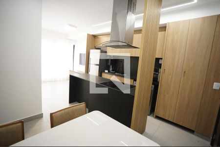 Sala/cozinha de apartamento à venda com 2 quartos, 63m² em Setor Bueno, Goiânia