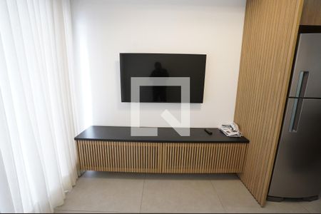 Sala/cozinha de apartamento à venda com 2 quartos, 63m² em Setor Bueno, Goiânia