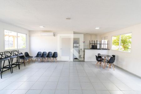 Área comum - Salão de festas de apartamento para alugar com 2 quartos, 44m² em Campo Novo, Porto Alegre