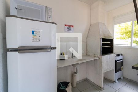 Área comum - Salão de festas de apartamento para alugar com 2 quartos, 44m² em Campo Novo, Porto Alegre