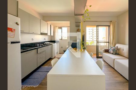 Sala de Jantar de apartamento para alugar com 1 quarto, 43m² em Areias, São José