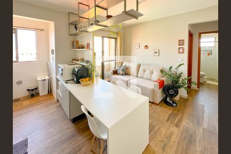 Sala de Jantar de apartamento para alugar com 1 quarto, 43m² em Areias, São José